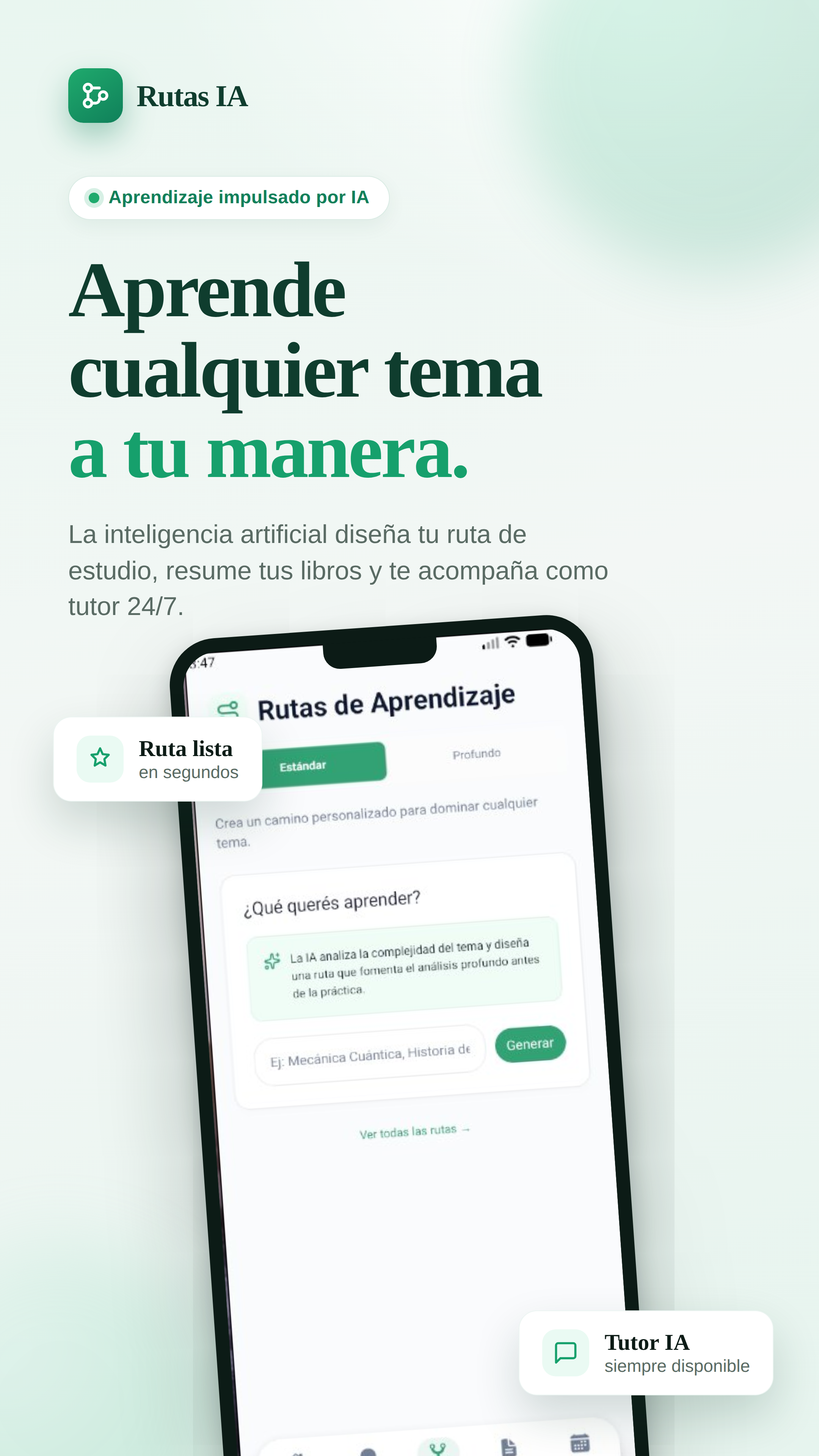 Pantalla de inicio de ICO